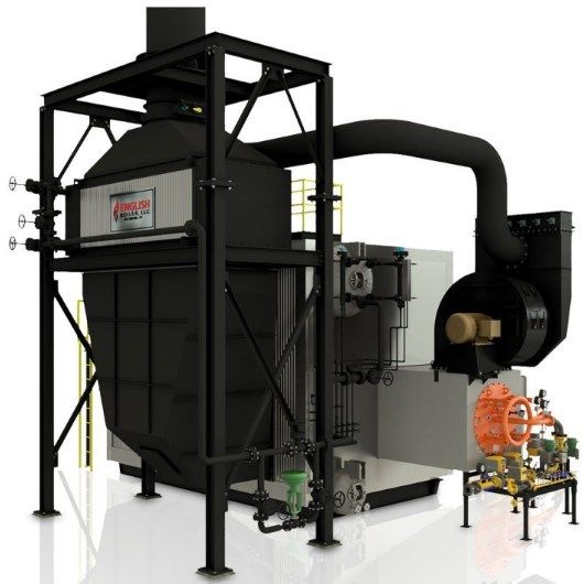 English Boiler DType Watertube Boiler